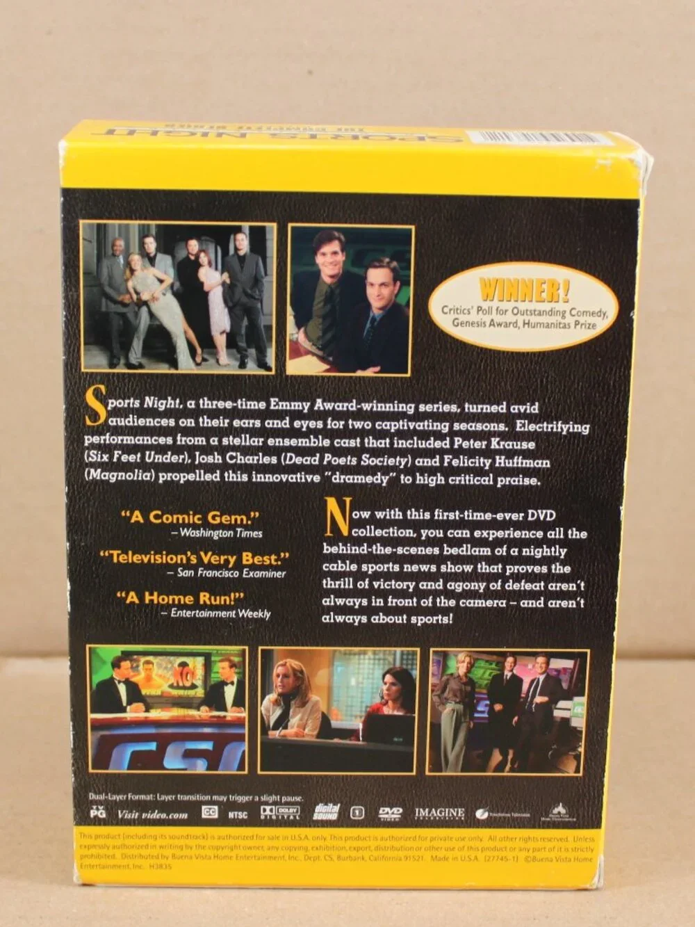 Sports Night - The Complete Series Plus Pilot (DVD) Region 1 Tested - Picture 5 of 5